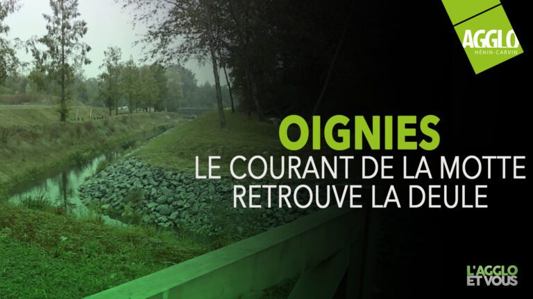 A Oignies, le courant de la motte retrouve la deule